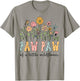 Paw Paw Of The Little Wildflower Baby Birthday Floral T-Shirt - T-Shirt | Sand