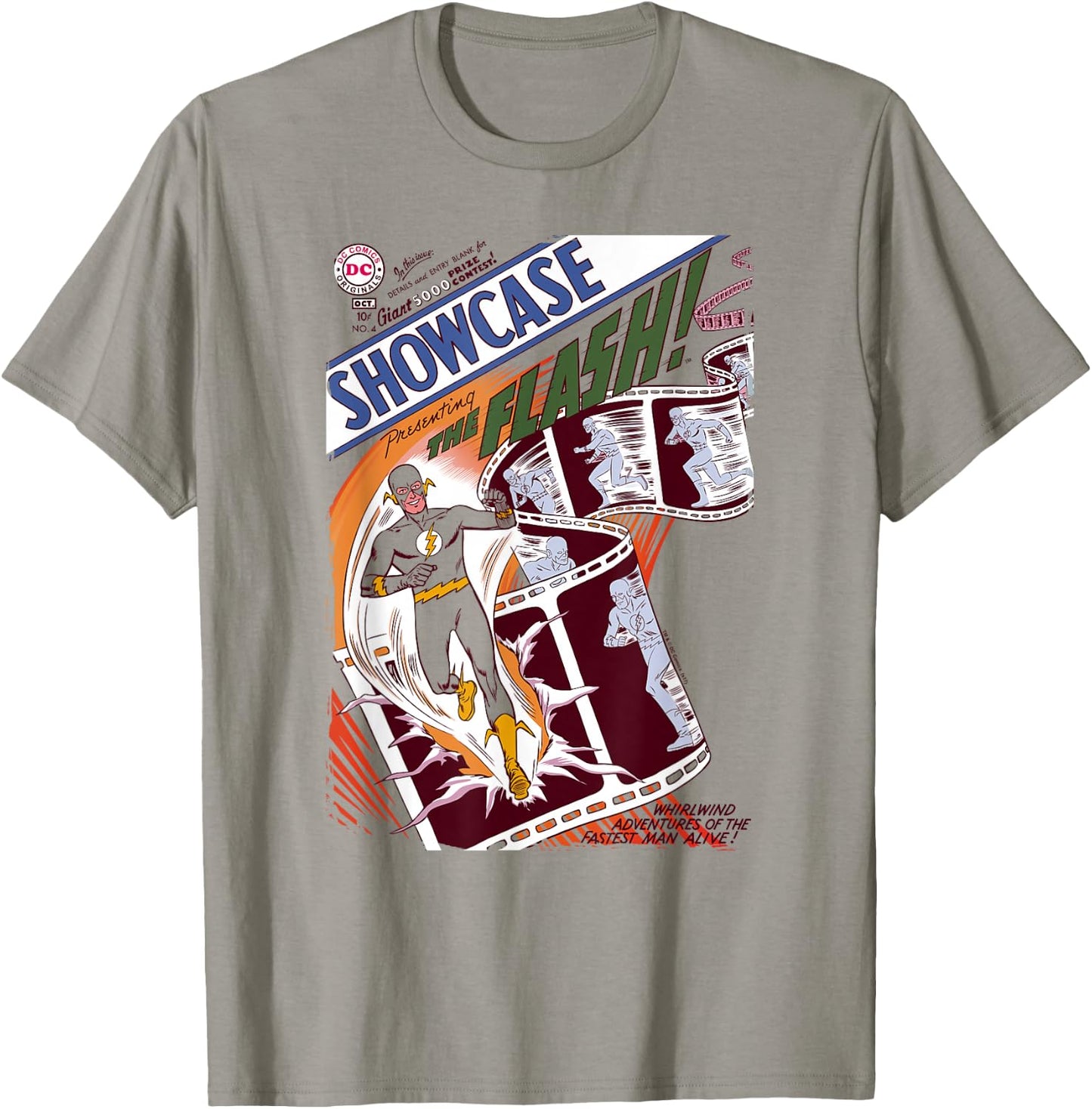 The Flash Showcase #4 Cover T-Shirt - T-Shirt | Sand