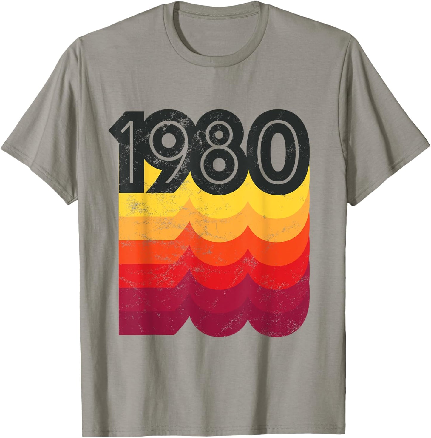 Birthday 80s Style Retro 1980 T-Shirt - T-Shirt | Sand
