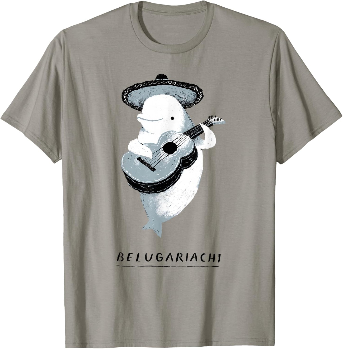 belugariachi, Beluga Whale , Beluga Mariachi T-Shirt - T-Shirt | Sand