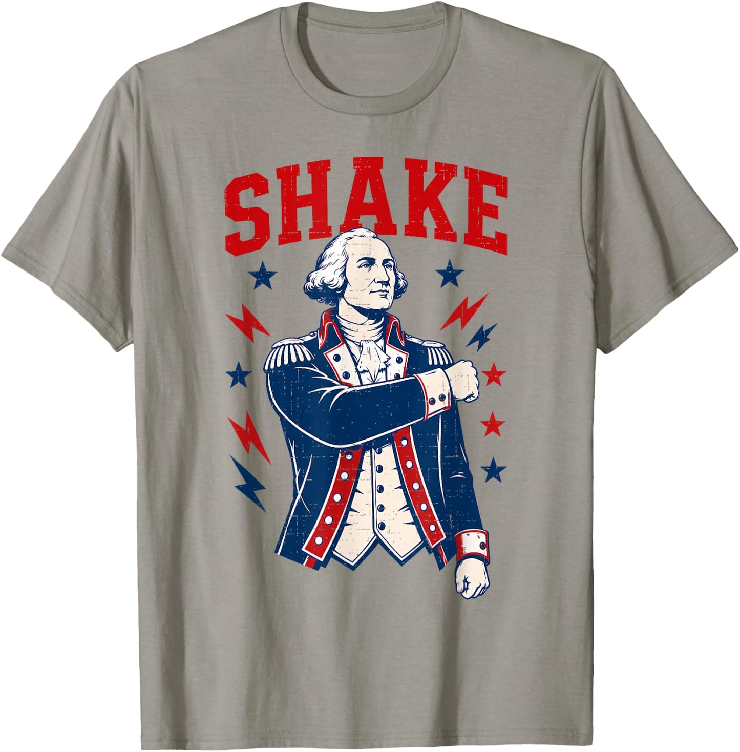 Funny Shake and Bake 4th of July Couple Matching T-Shirt - T-Shirt | Sand
