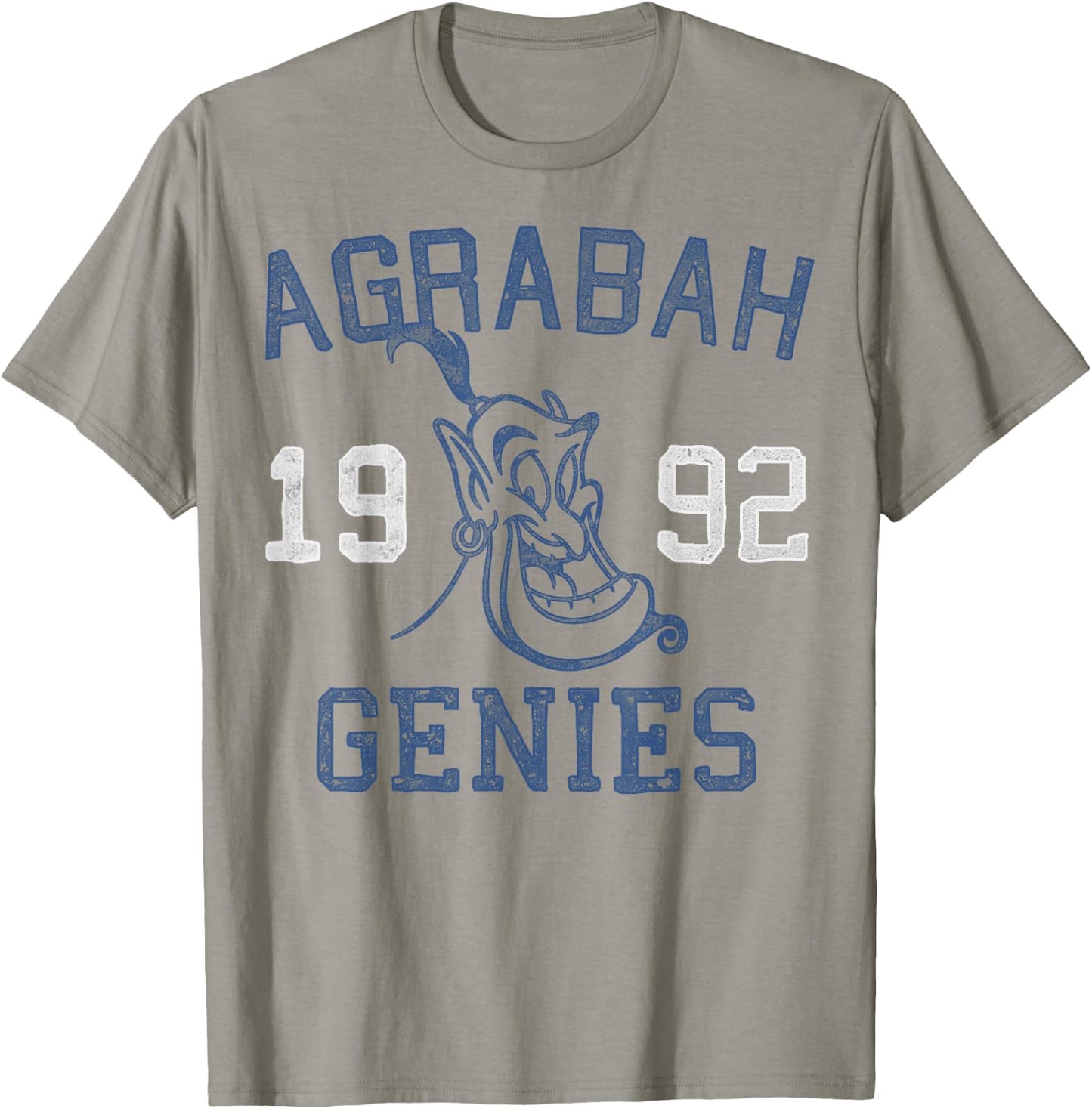 Disney Aladdin Genie Agrabah Genies 1992 Graphic T-Shirt - T-Shirt | Sand
