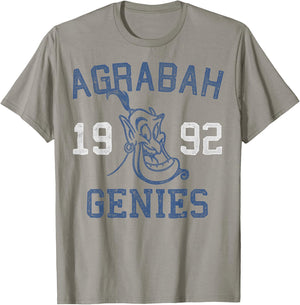 Disney Aladdin Genie Agrabah Genies 1992 Graphic T-Shirt - T-Shirt | Sand
