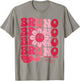 Vintage Bruno Personalized Name I Love Bruno Groovy T-Shirt - T-Shirt | Sand