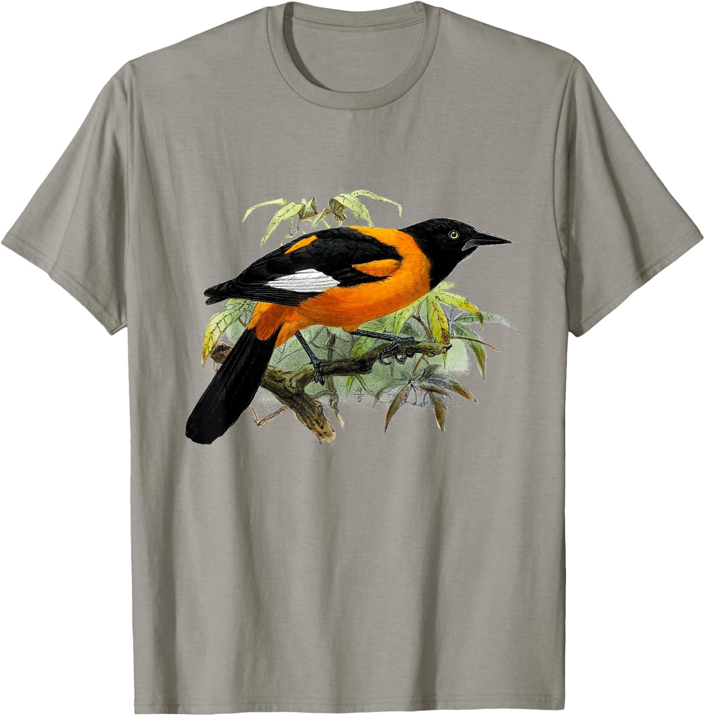 Vintage Oriole bird common in Baltimore Maryland T-Shirt - T-Shirt | Sand