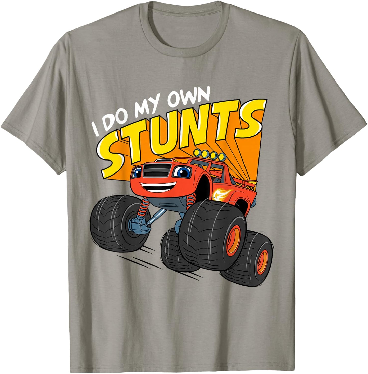 Blaze & The Monster Machines Blaze (I DO MY OWN STUNTS) T-Shirt - T-Shirt | Sand