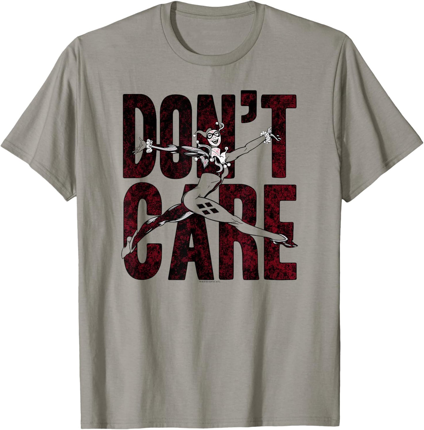 Harley Quinn Don't Care T-Shirt - T-Shirt | Sand