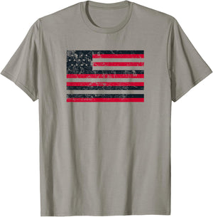 SERAPIS distressed flag (Front) T-Shirt - T-Shirt | Sand