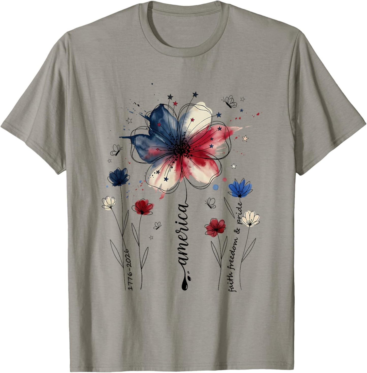 America 1776-2026 T-Shirt - T-Shirt | Sand