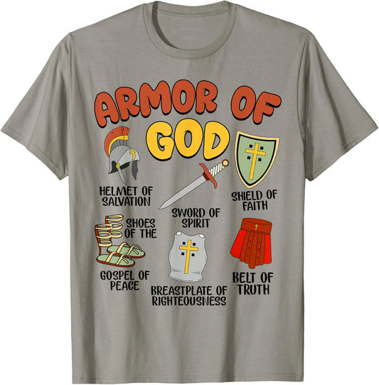 Armor of God Son Boy Christian I Love Jesus Save Bro Toddler T-Shirt - T-Shirt | Sand