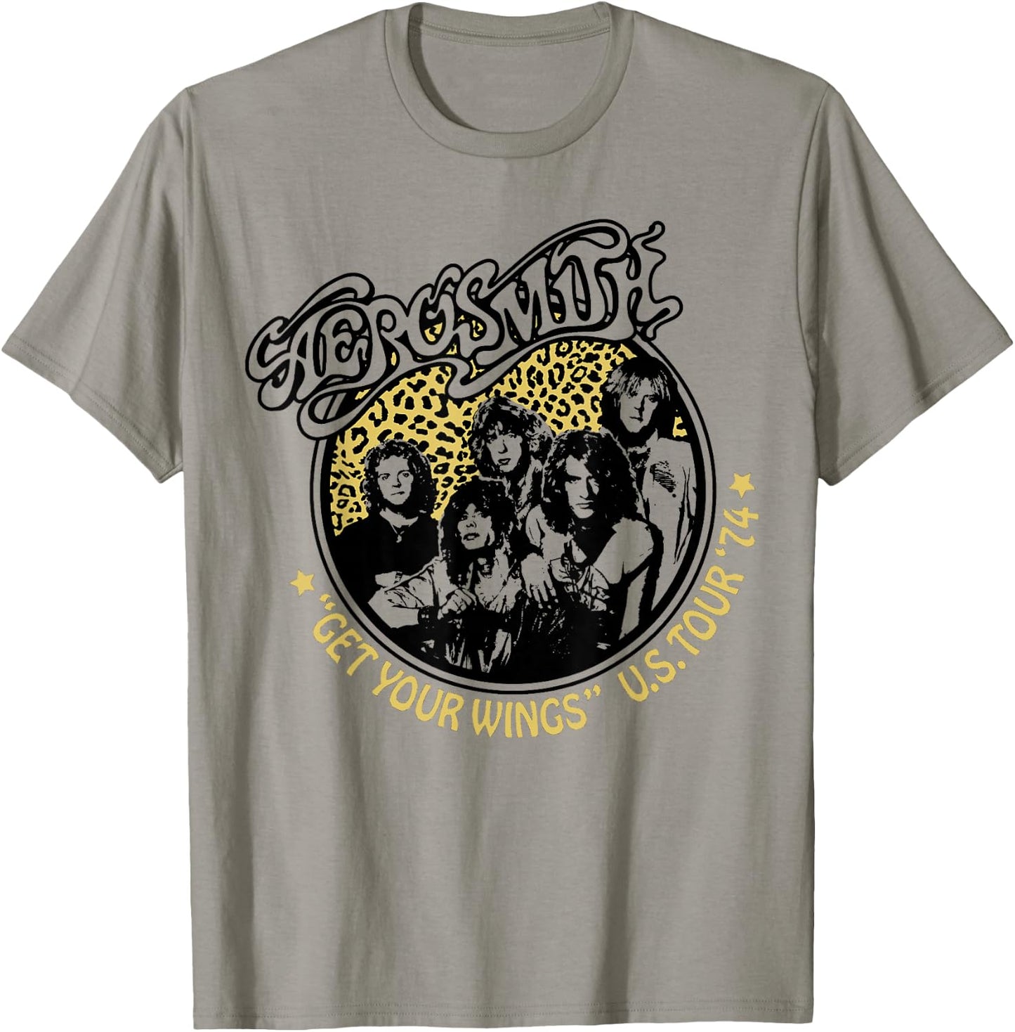 Aerosmith - Wings Tour '74 T-Shirt - T-Shirt | Sand