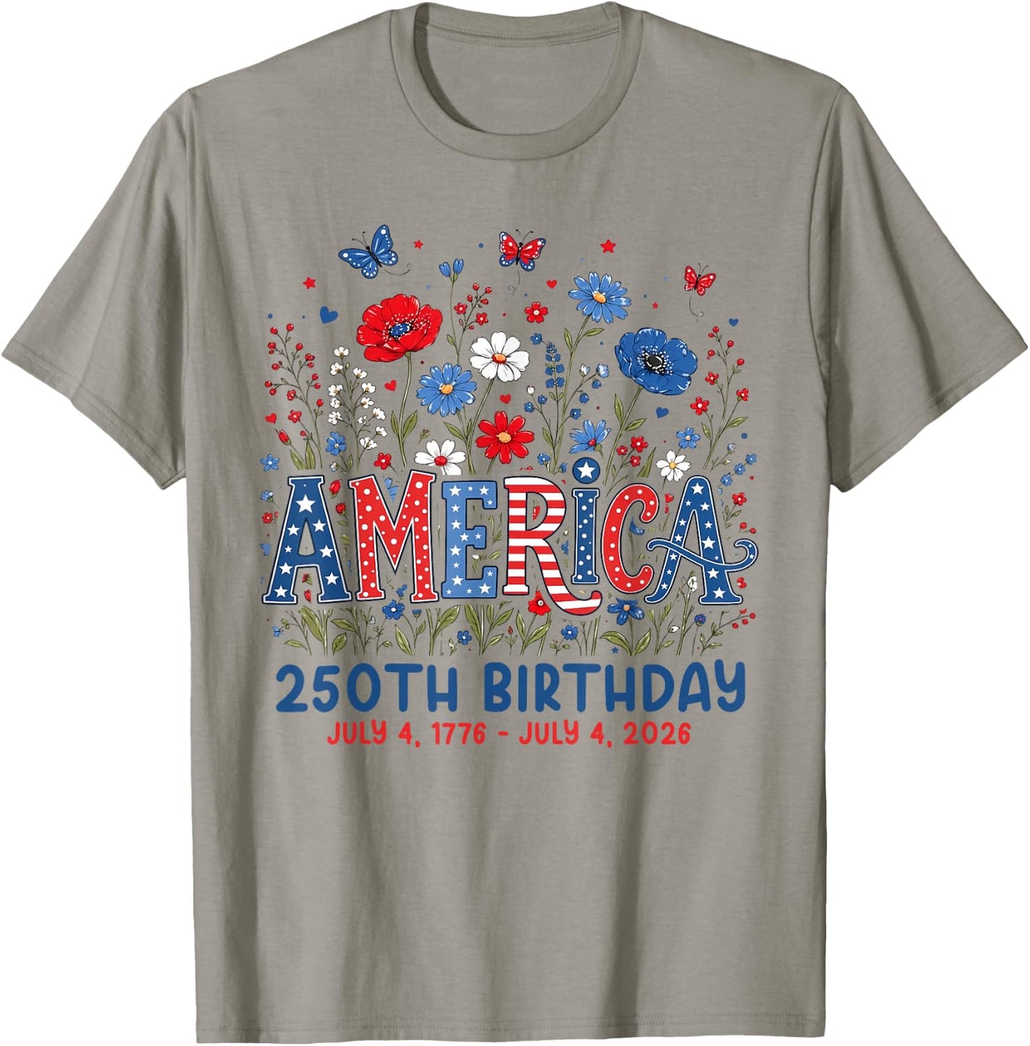 250 Years of America Anniversary 250th Birthday USA Women T-Shirt - T-Shirt | Sand