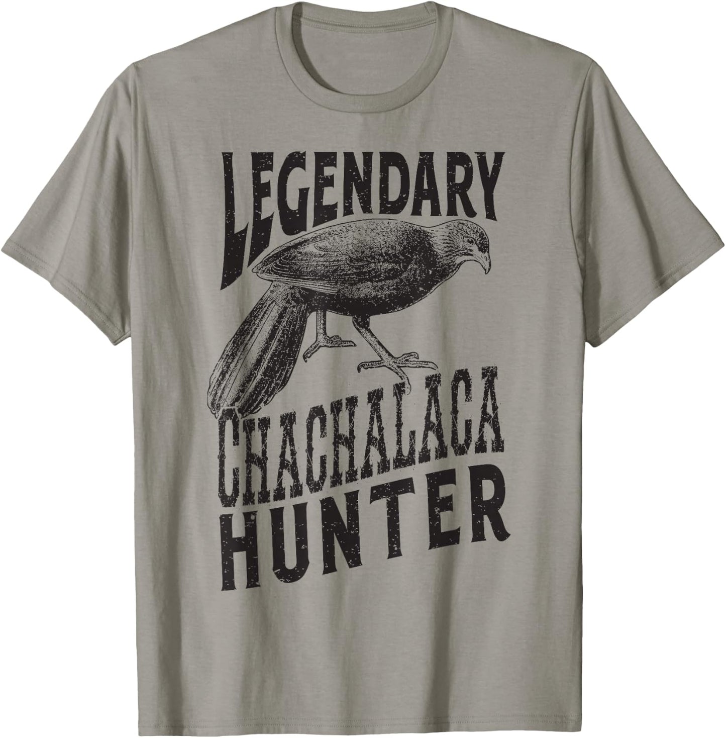 Legendary Chachalaca Hunter South Texas Bird T-Shirt - T-Shirt | Sand