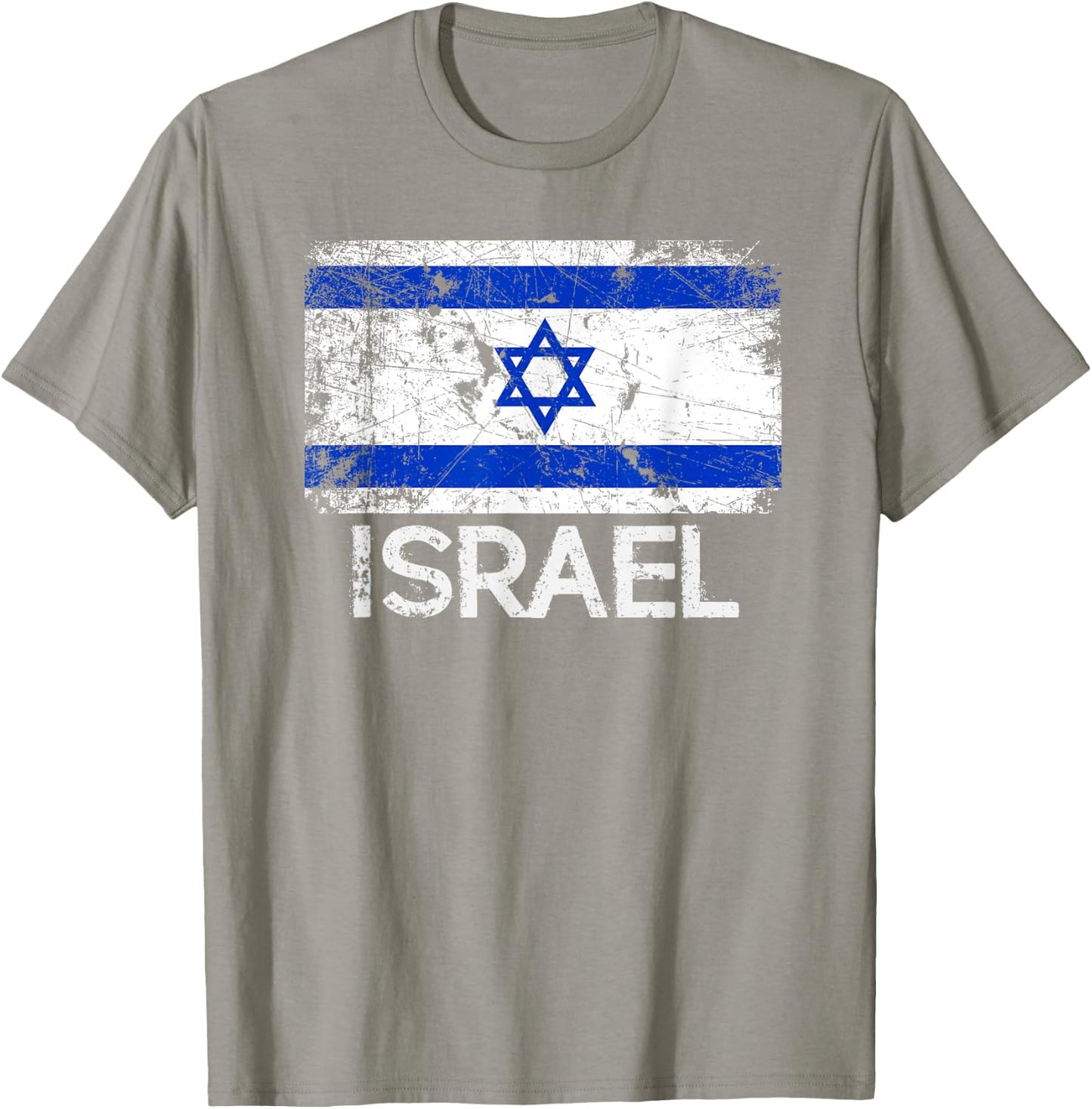 Israeli Flag | Vintage Made in Israel Gift T-Shirt - T-Shirt | Sand