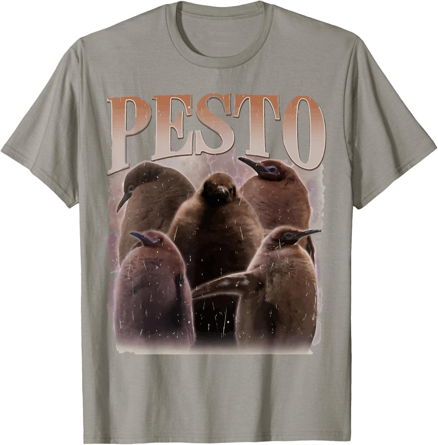 Pesto The Penguin Funny Baby Penguin Pesto T-Shirt - T-Shirt | Sand