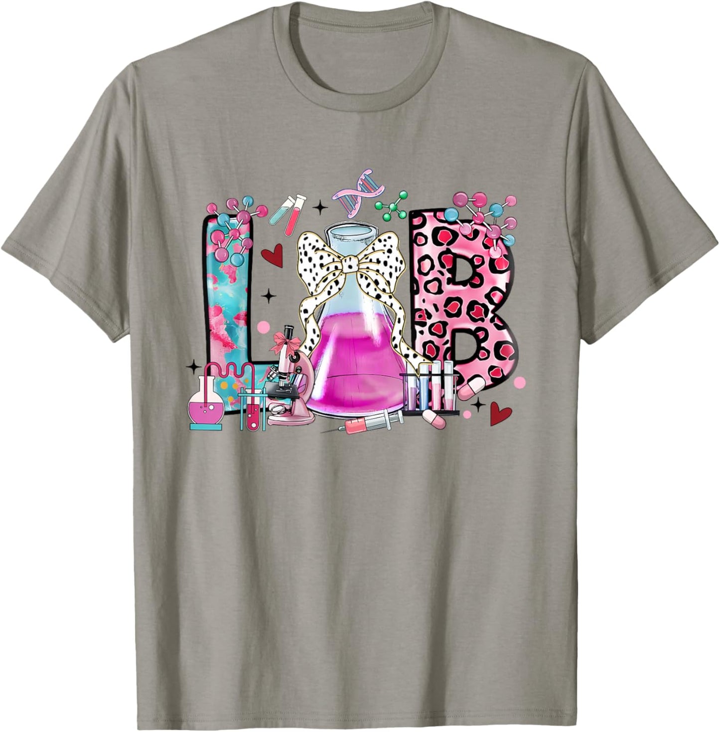 Lab Tech Laboratory Scientist Lab Week 2025 Lab Life T-Shirt - T-Shirt | Sand