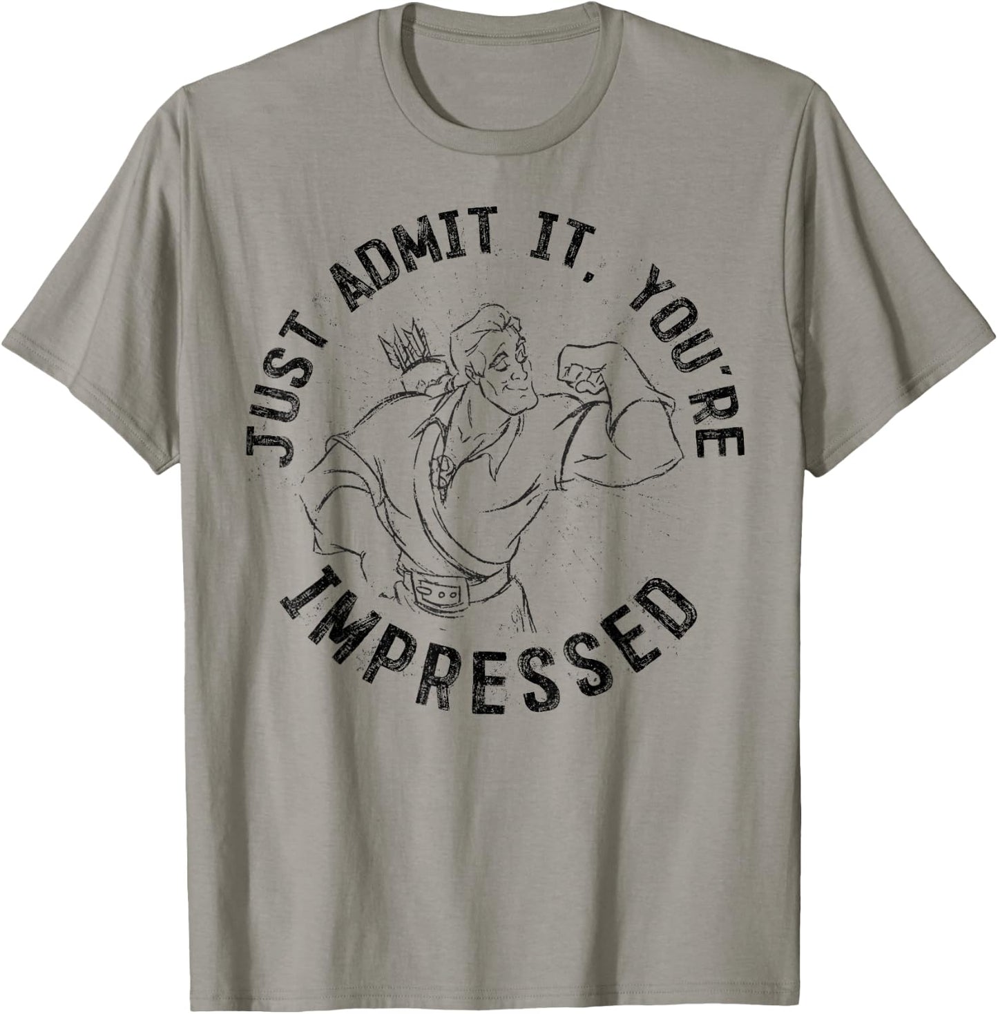 Disney Beauty & The Beast Gaston Impressive Graphic T-Shirt - T-Shirt | Sand