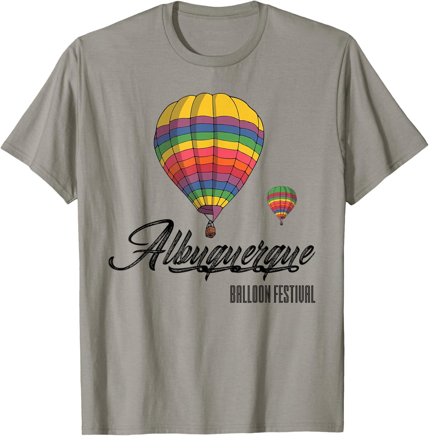 Albuquerque Balloon Festival Shirt | New Mexico Shirt Gift T-Shirt - T-Shirt | Sand