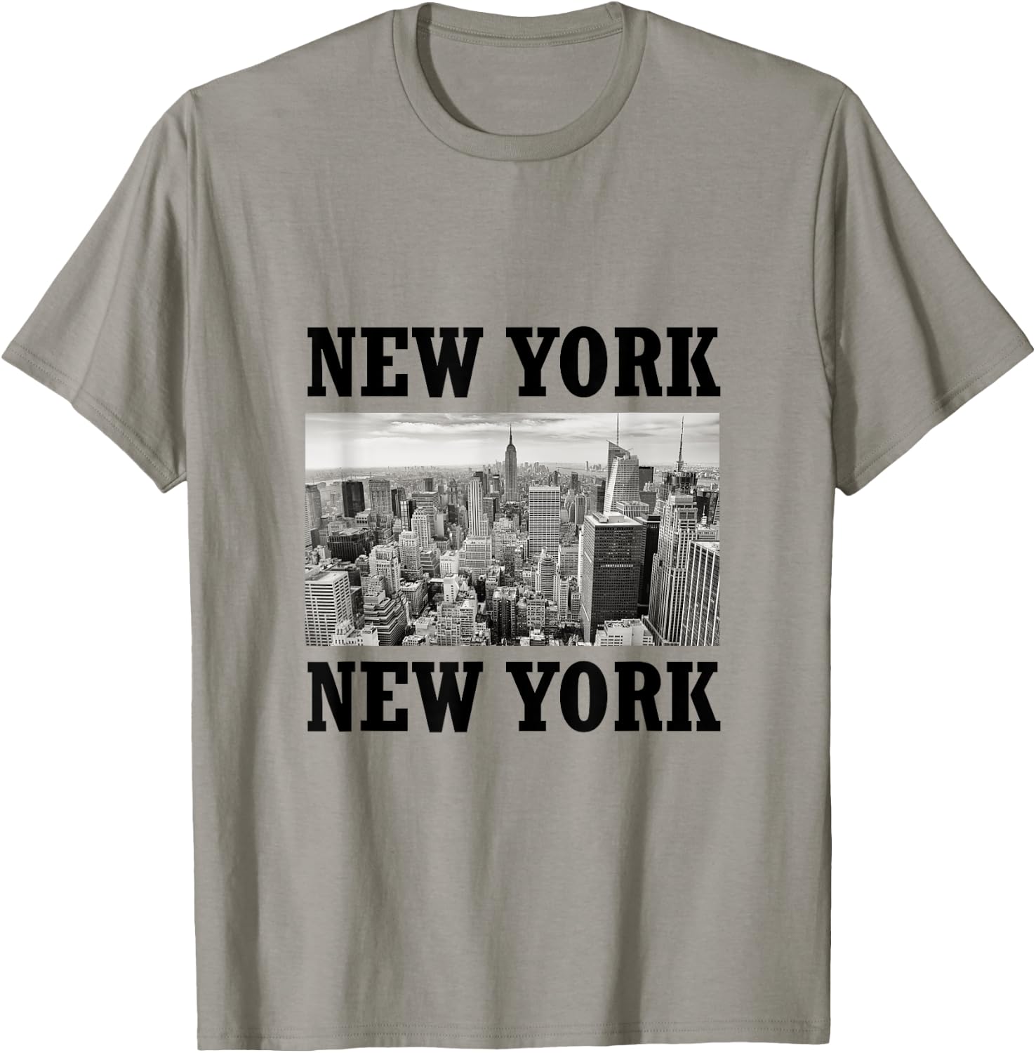 New York New York City Photo T-Shirt - T-Shirt | Sand