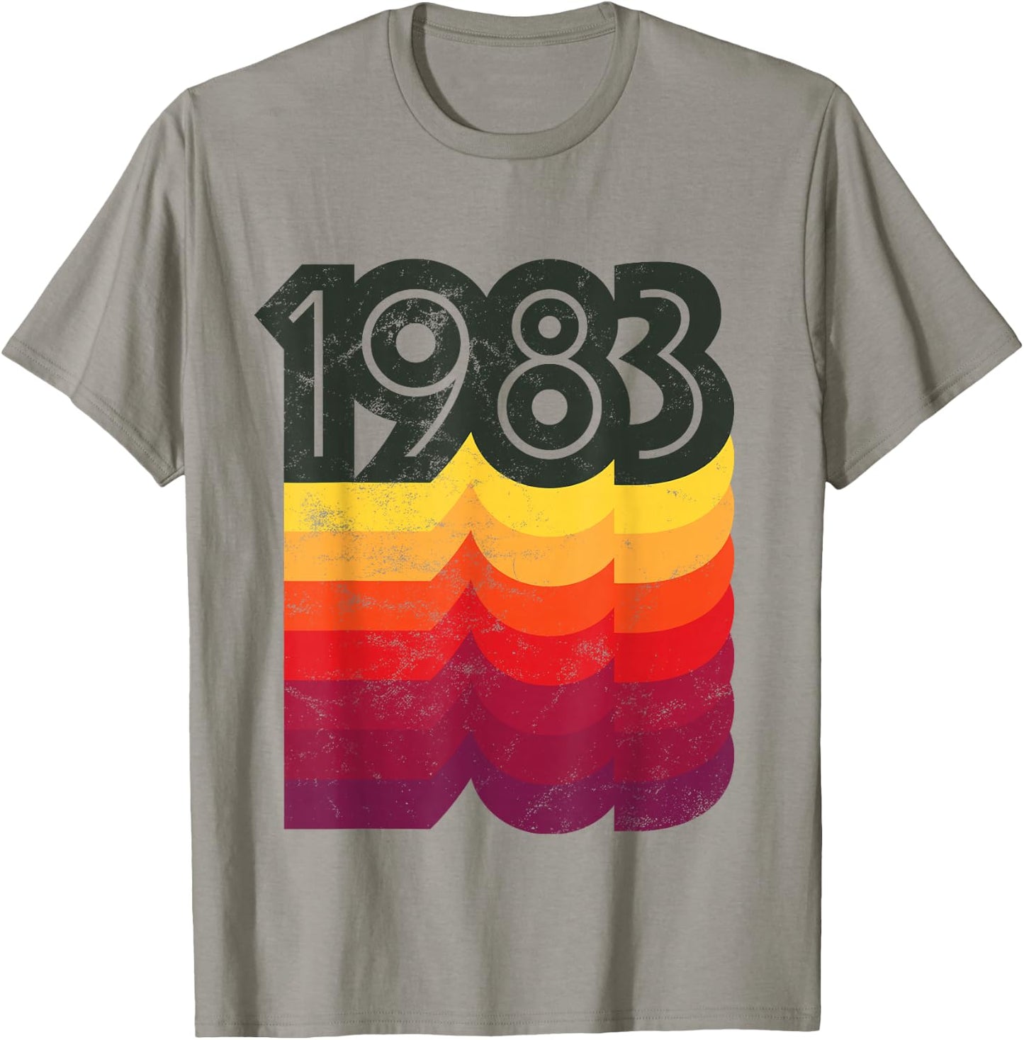 Birthday 80s Style Retro 1983 T-Shirt - T-Shirt | Sand
