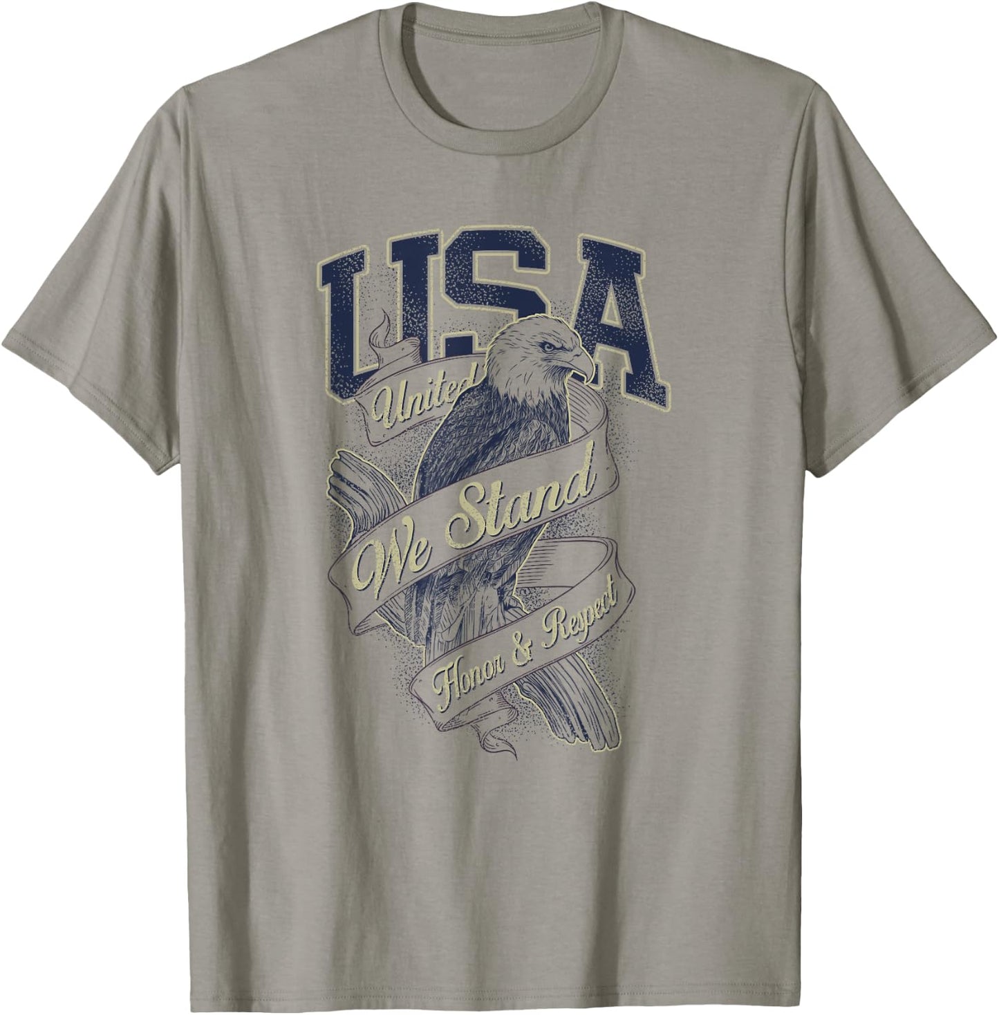 United We Stand USA | Classic Look T-Shirt - T-Shirt | Sand