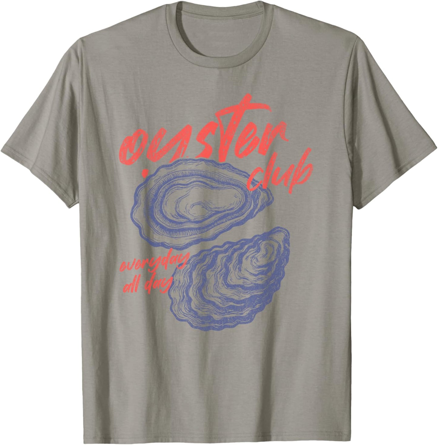 Oyster Club Seafood Vintage T-Shirt - T-Shirt | Sand