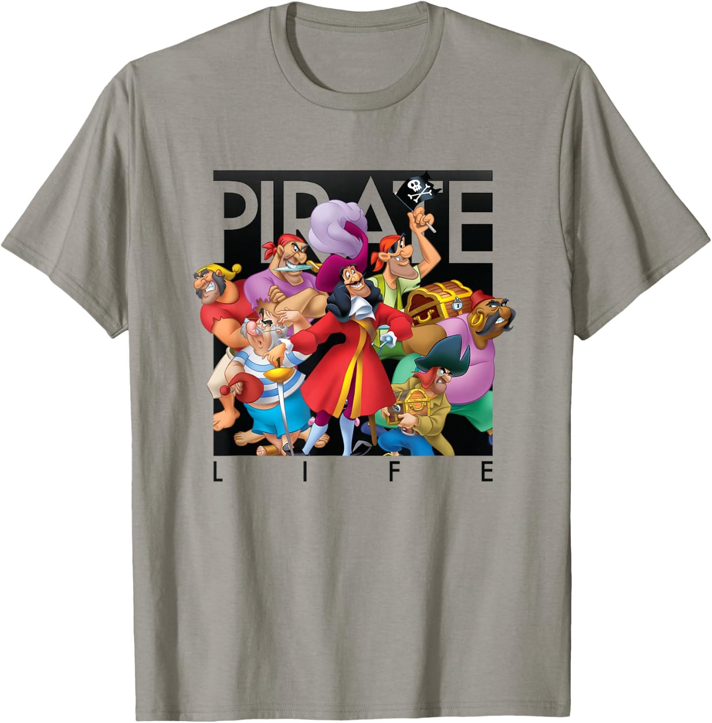 Disney - Pirate Life Captain Hook T-Shirt - T-Shirt | Sand