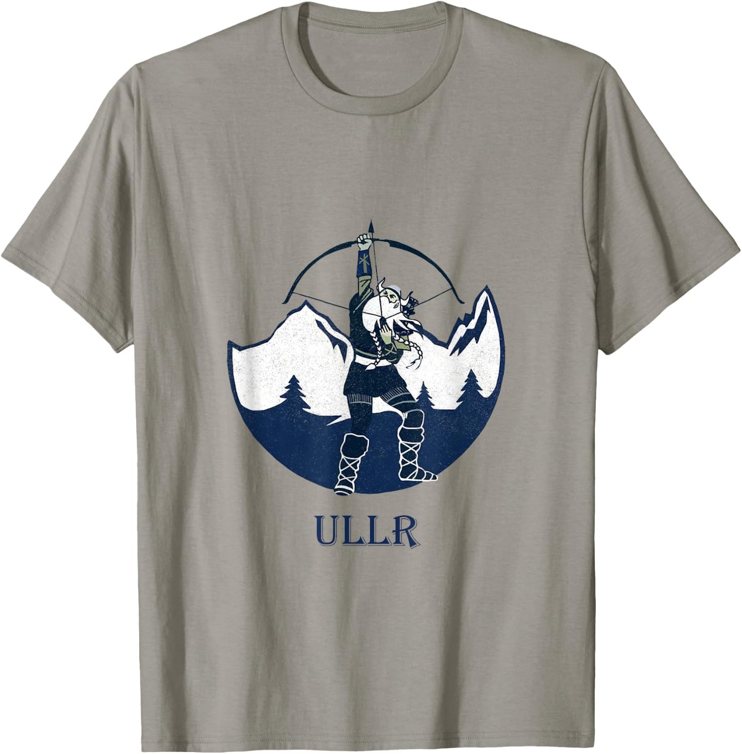 Ullr Norse God Of Archery Vintage Norwegian Hunting T-Shirt - T-Shirt | Sand