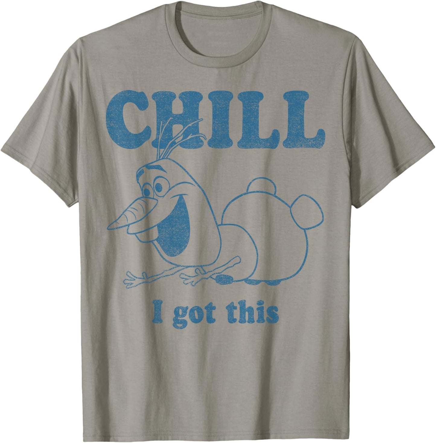Disney Frozen Olaf Chill I Got This Portrait T-Shirt - T-Shirt | Sand
