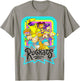 Nickelodeon Rugrats Neon Rainbow Reptar and Friends Small T-Shirt - T-Shirt | Sand