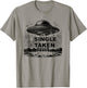 Single Taken Funny Alien UFO Abduction Valentine's Day T-Shirt - T-Shirt | Sand