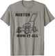 Mr Mow It All Father Mows Best Lawn Care Dad Father's Day T-Shirt - T-Shirt | Sand