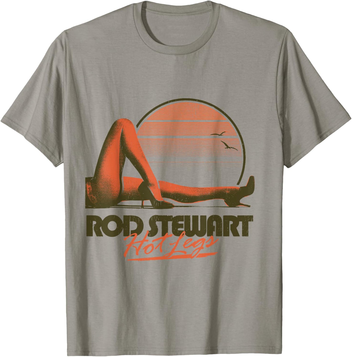 Rod Stewart Hot Legs T-Shirt - T-Shirt | Sand