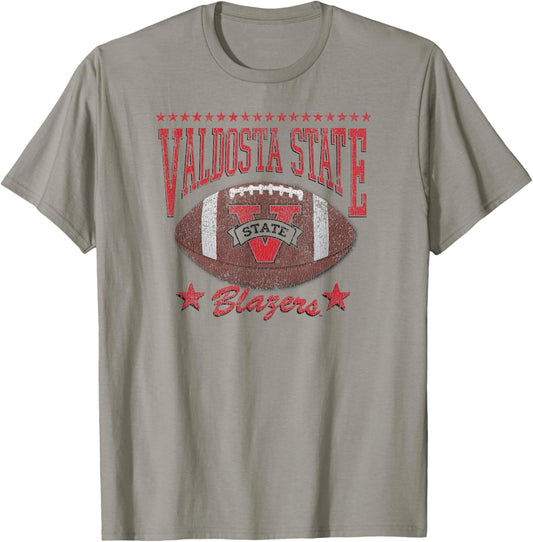 Valdosta State Blazers Football Vintage Stars White T-Shirt - T-Shirt | Sand