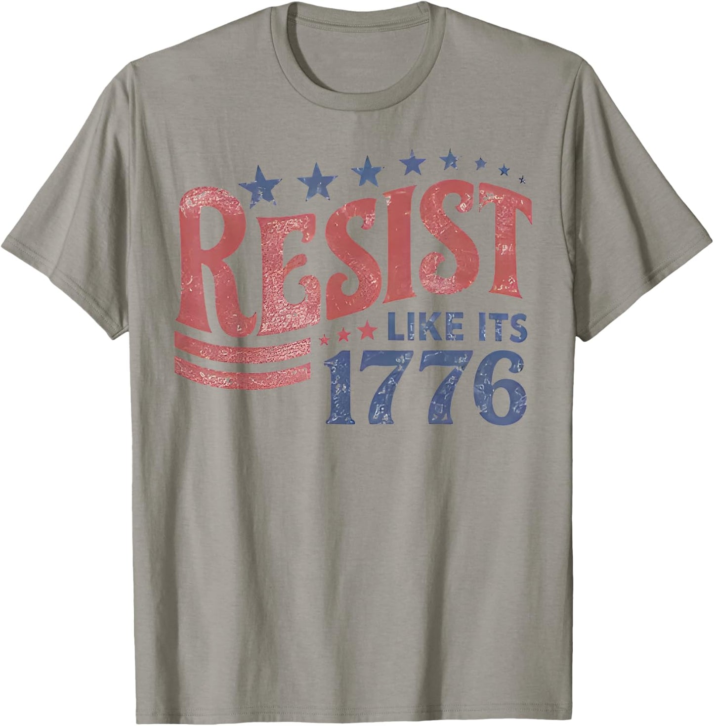 Resist Like its 1776 Liberal 4th of July 250th Anniversary T-Shirt - T-Shirt | Sand