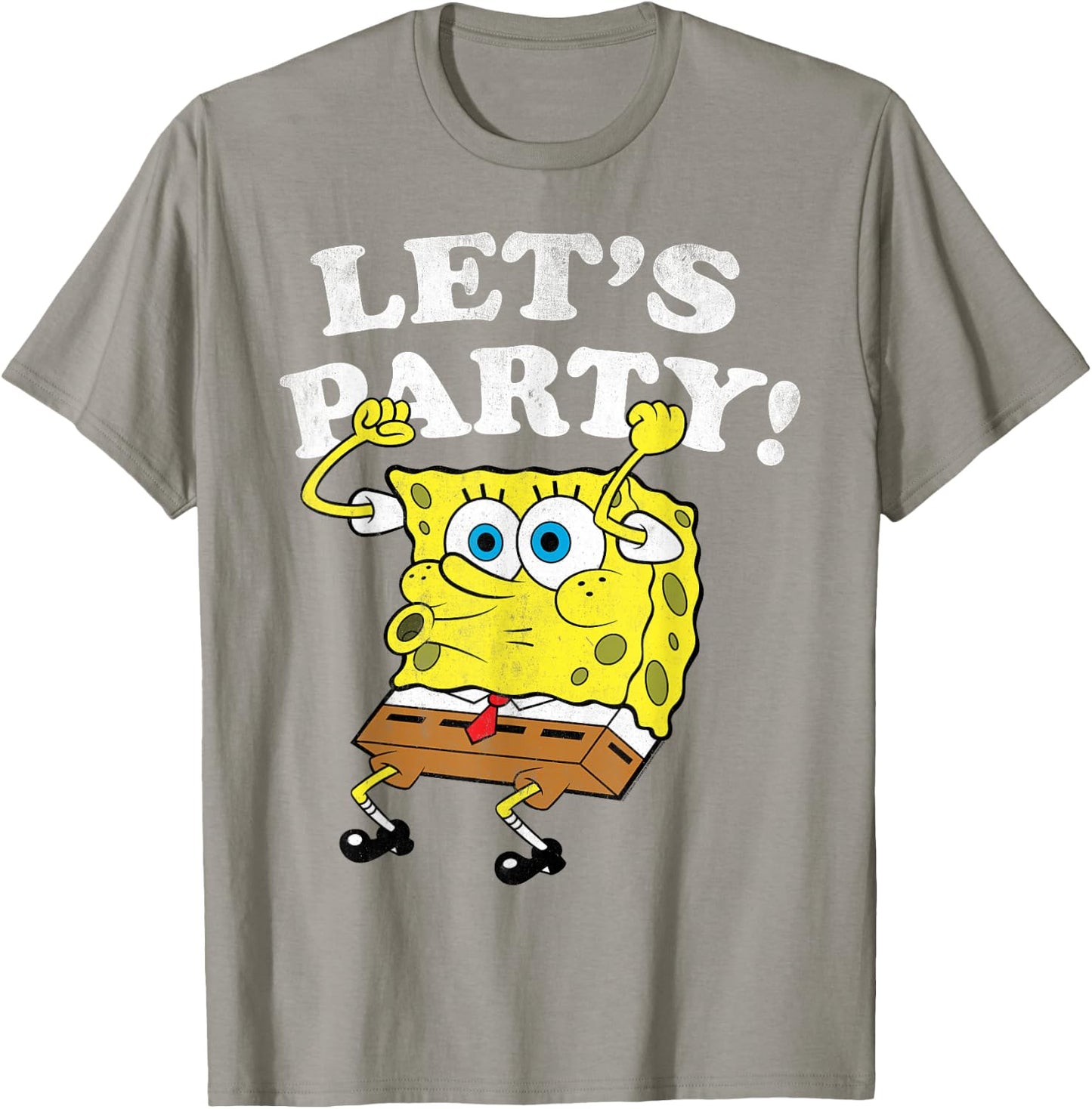 Spongebob Squarepants - Let's Party! T-Shirt - T-Shirt | Sand