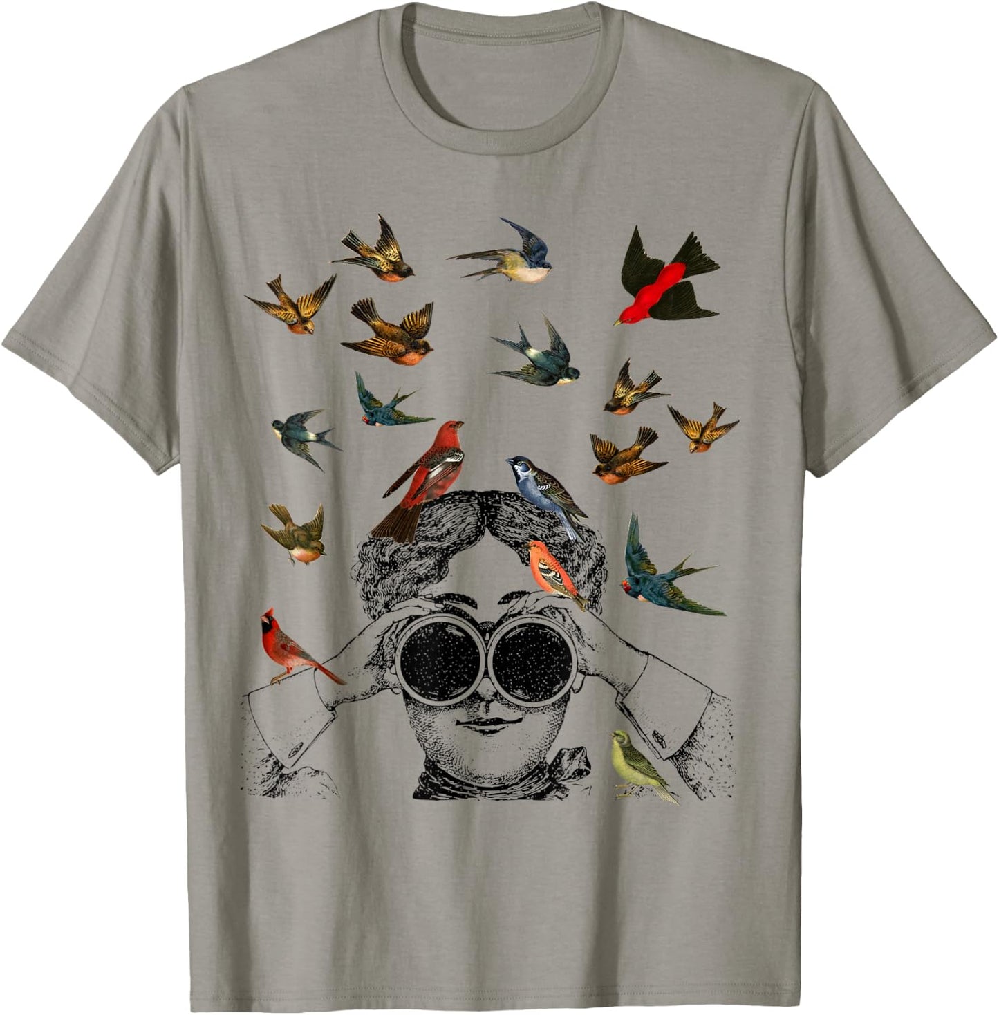 Birdwatching gifts ornithologist twitcher Bird lover T-Shirt - T-Shirt | Sand