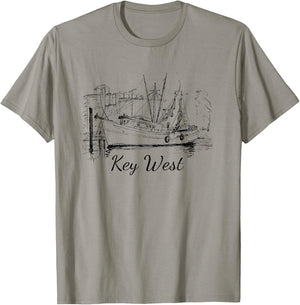 Key West, Florida Vintage Vacation Gift Small T-Shirt - T-Shirt | Sand