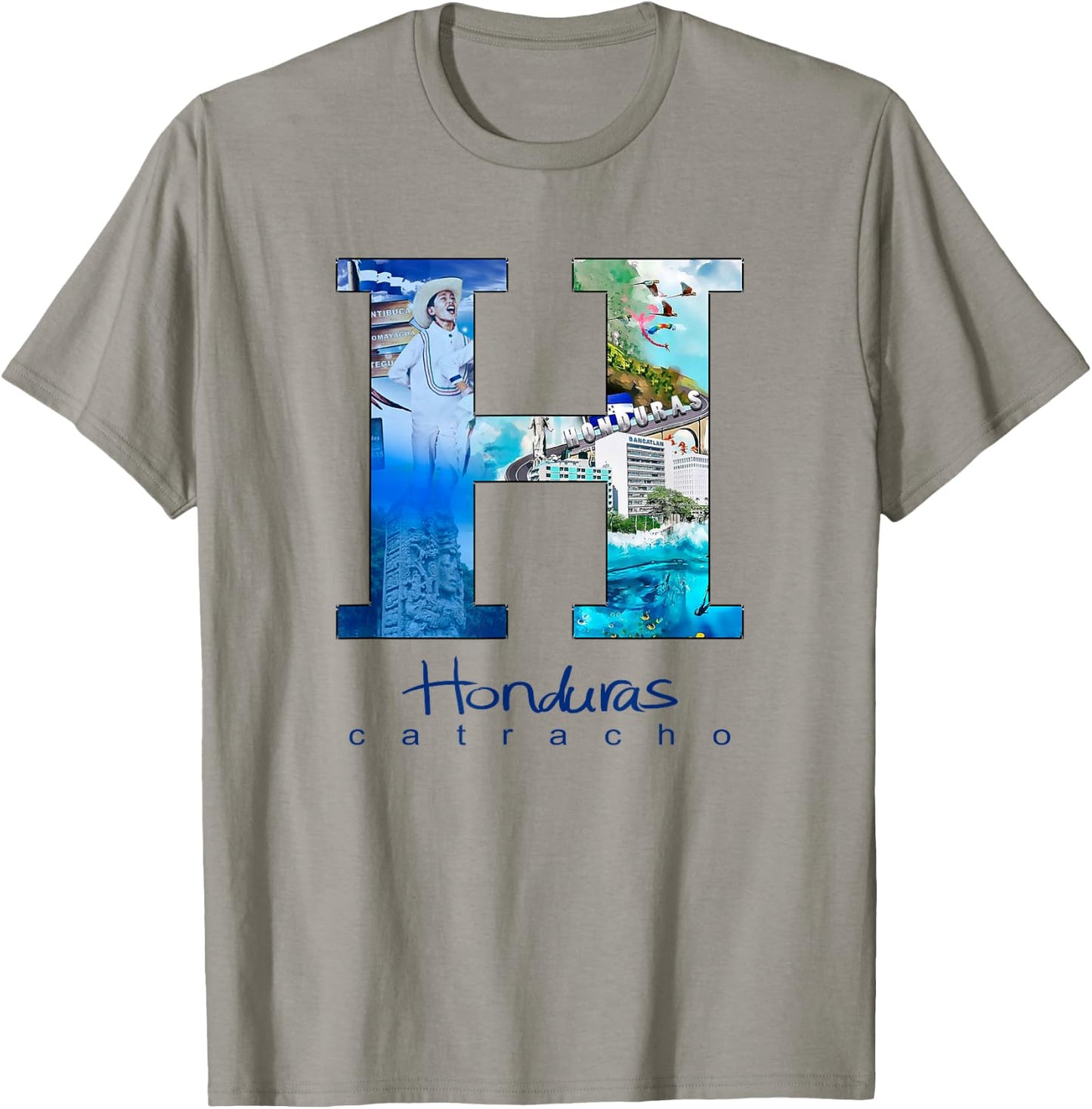 Camisas catrachas Honduras Shirt T-Shirt - T-Shirt | Sand