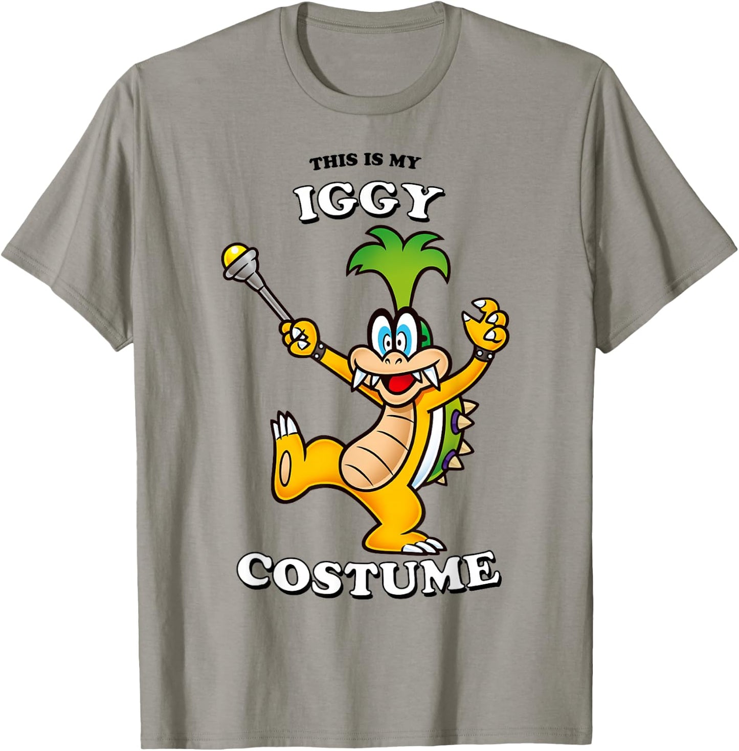 Super Mario Halloween This Is My Iggy Costume T-Shirt - T-Shirt | Sand