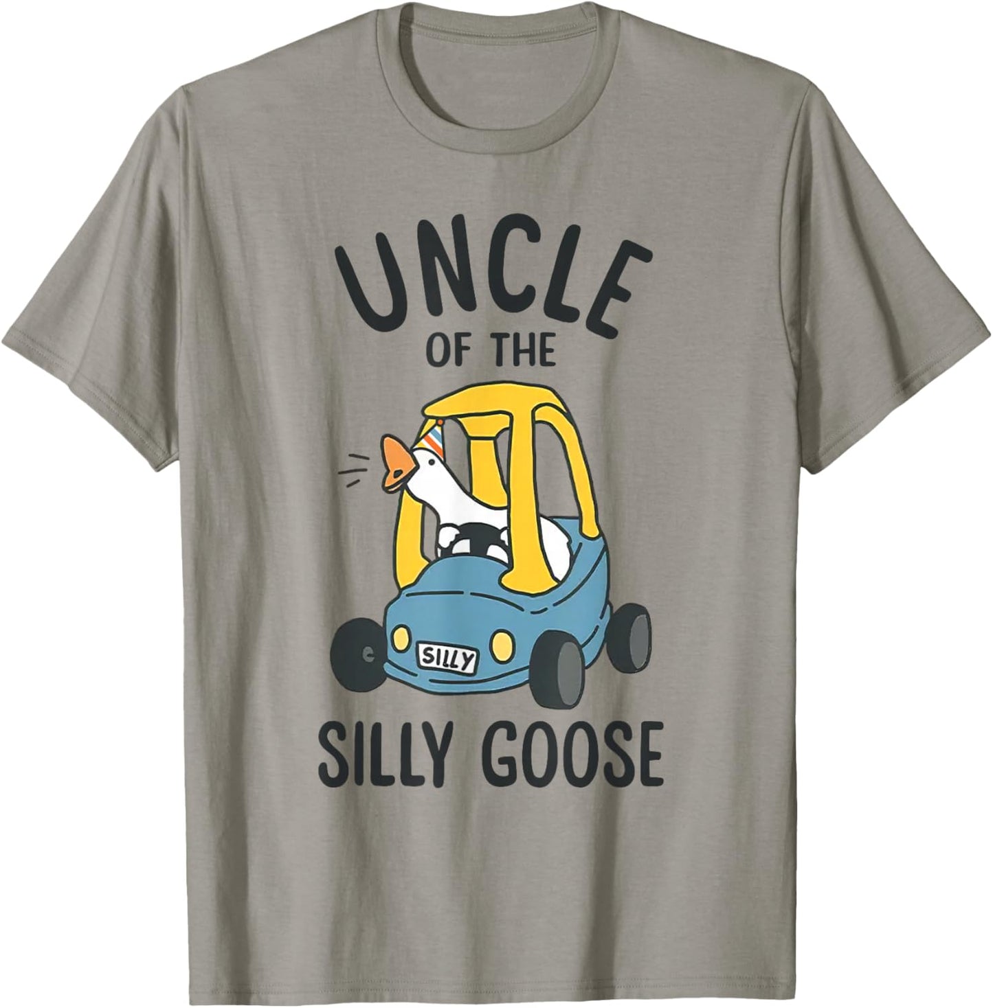 Uncle of the Silly Goose 1st Birthday Kids Family Matching T-Shirt - T-Shirt | Sand