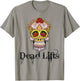 Halloween Fitness Dead Lifts , Sugar Skull Gym Workout T-Shirt - T-Shirt | Sand