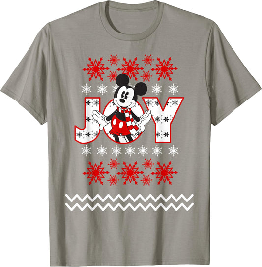 Disney - Mickey Mouse Holiday Joy T-Shirt - T-Shirt | Sand