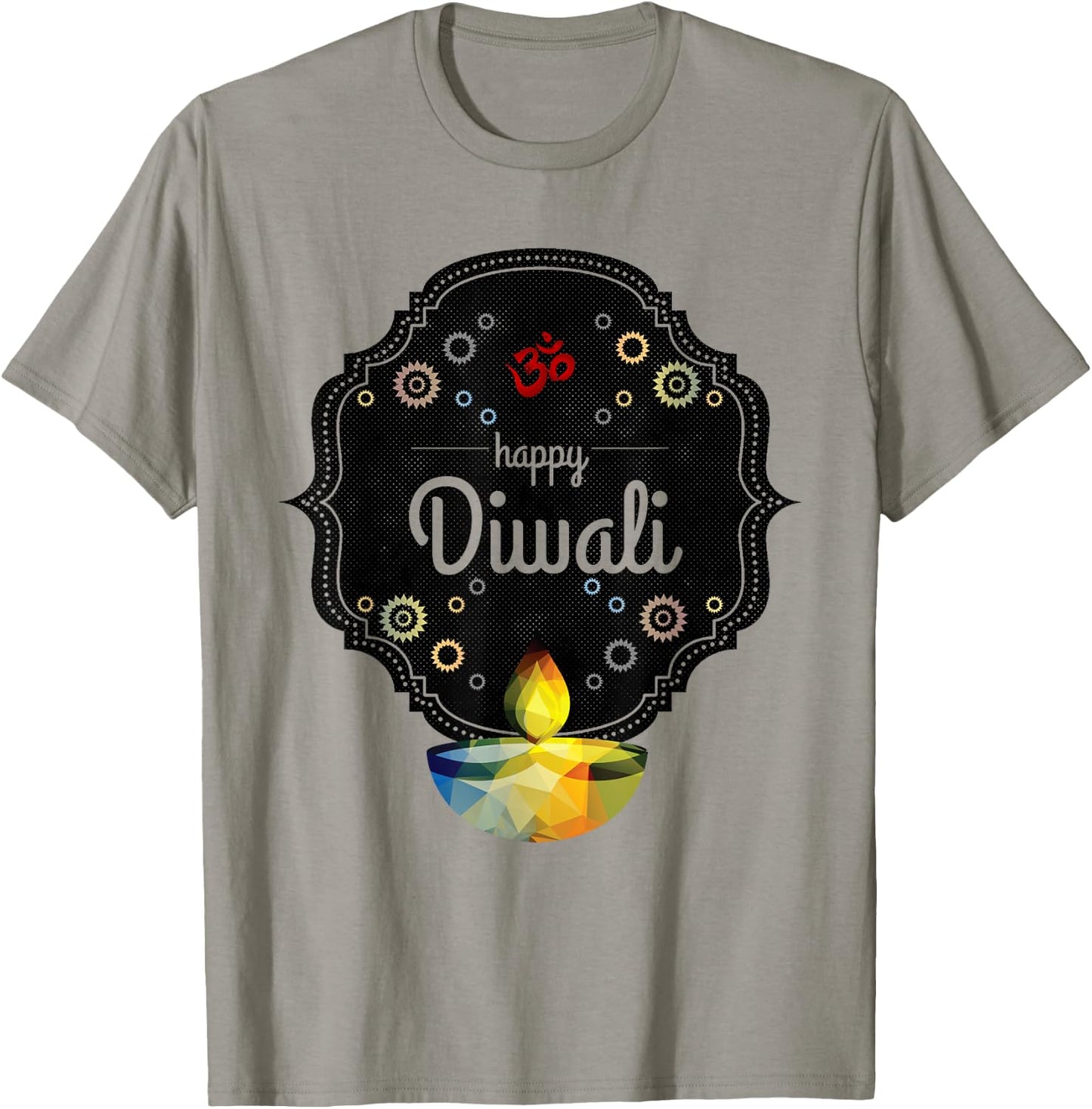 Happy Diwali For India's Hindu Deepavali Festival T-Shirt - T-Shirt | Sand