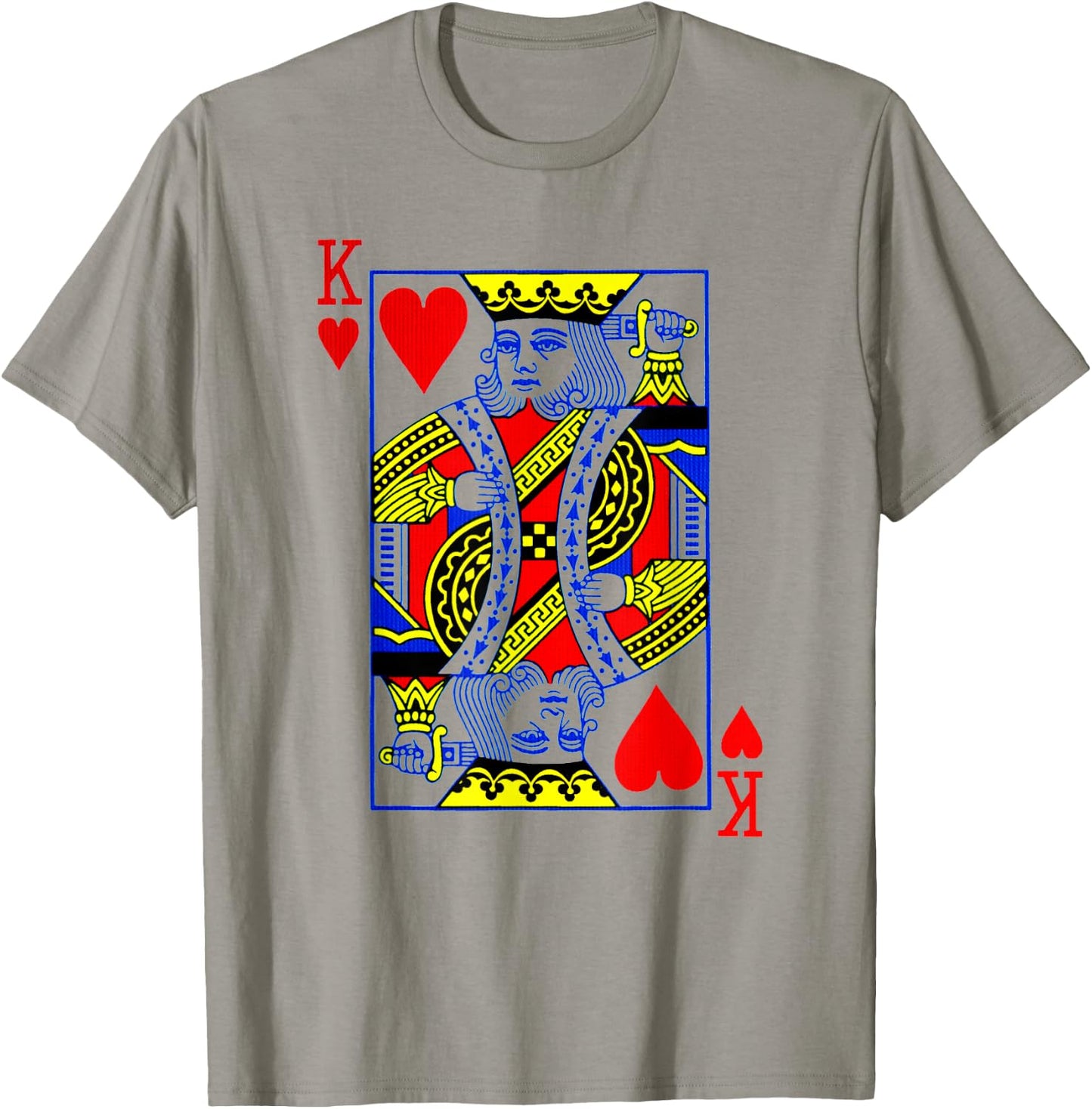 King Of Hearts Halloween Costume Idea T-Shirt - T-Shirt | Sand