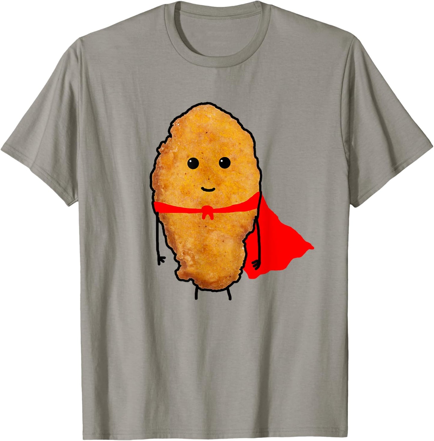 Super Hero Chicken Nuggets Women Kid's T-Shirt - T-Shirt | Sand