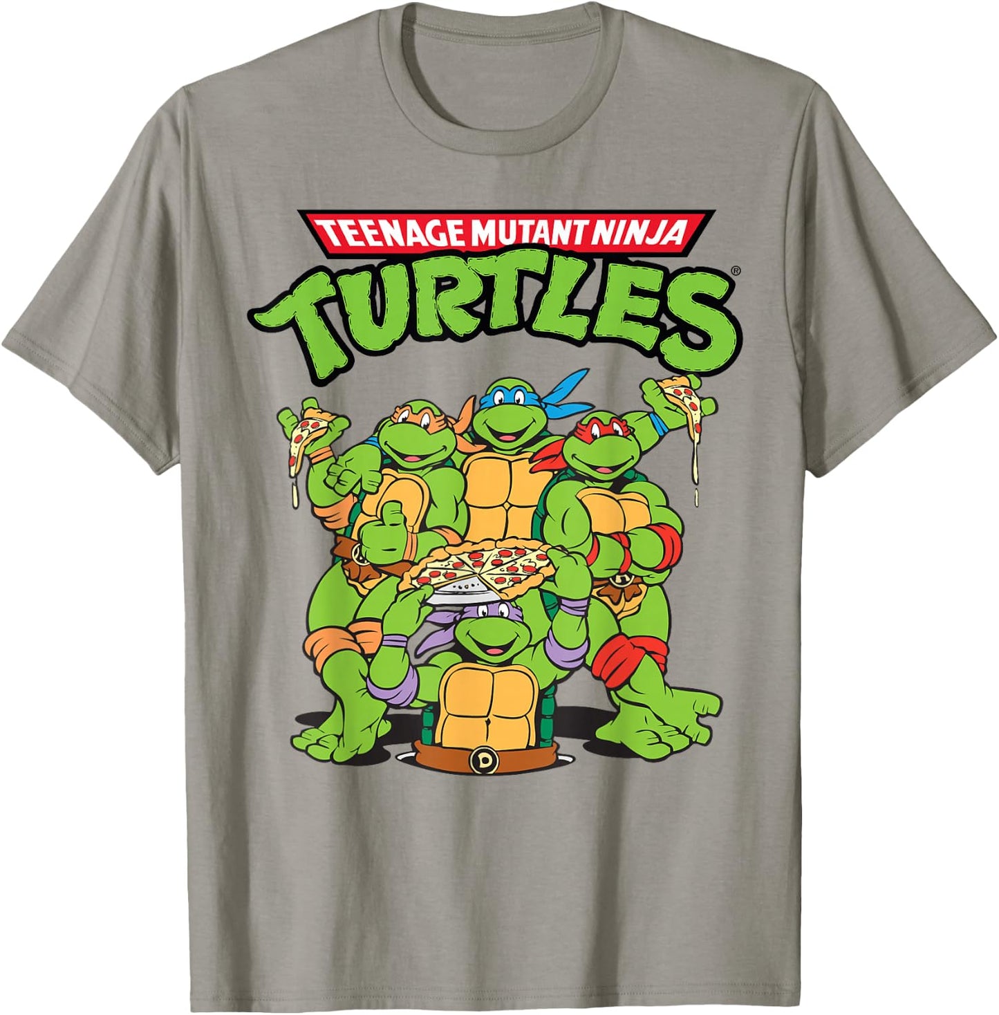 Teenage Mutant Ninja Turtles Pizza Crew T-Shirt - T-Shirt | Sand