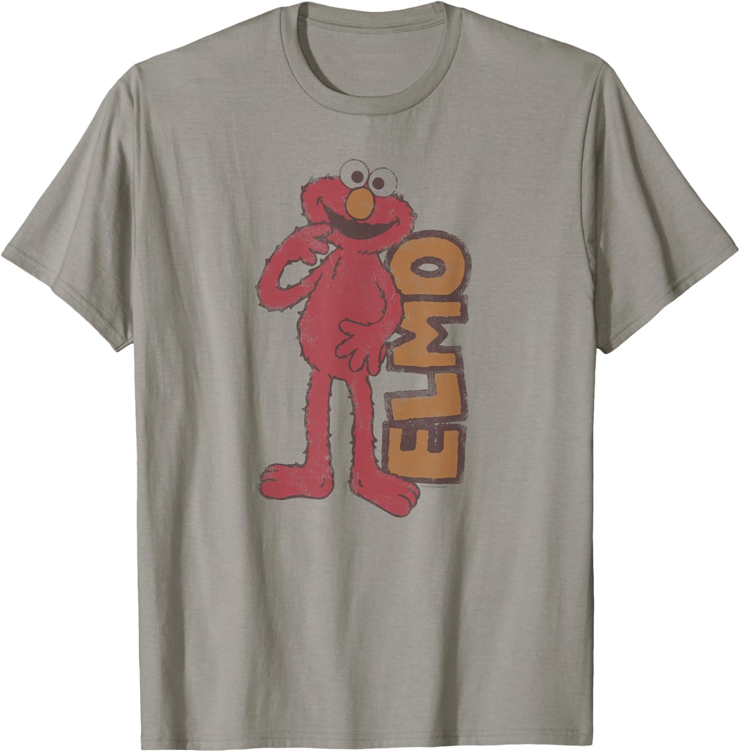 Sesame Street Vintage Elmo T Shirt T-Shirt - T-Shirt | Sand