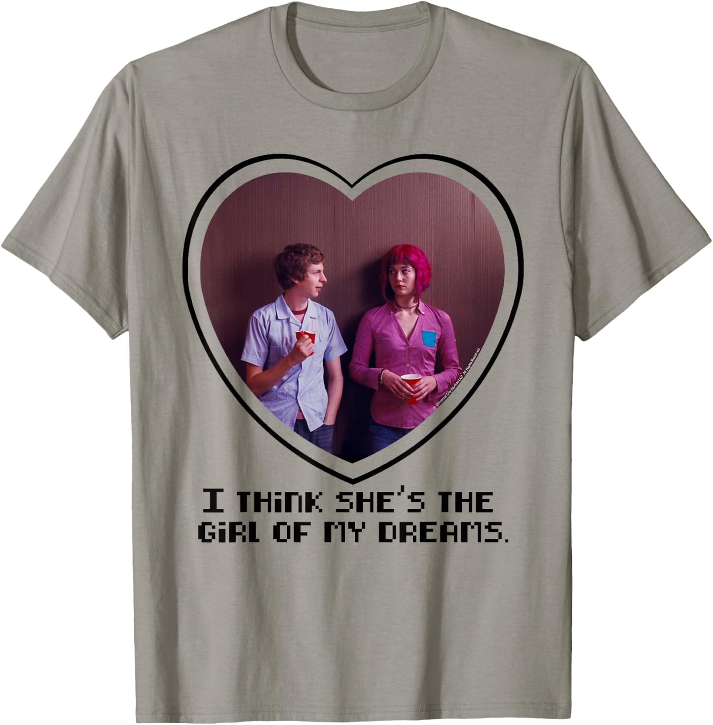 Scott Pilgrim Vs. The World Ramona Flowers Dream Girl T-Shirt - T-Shirt | Sand