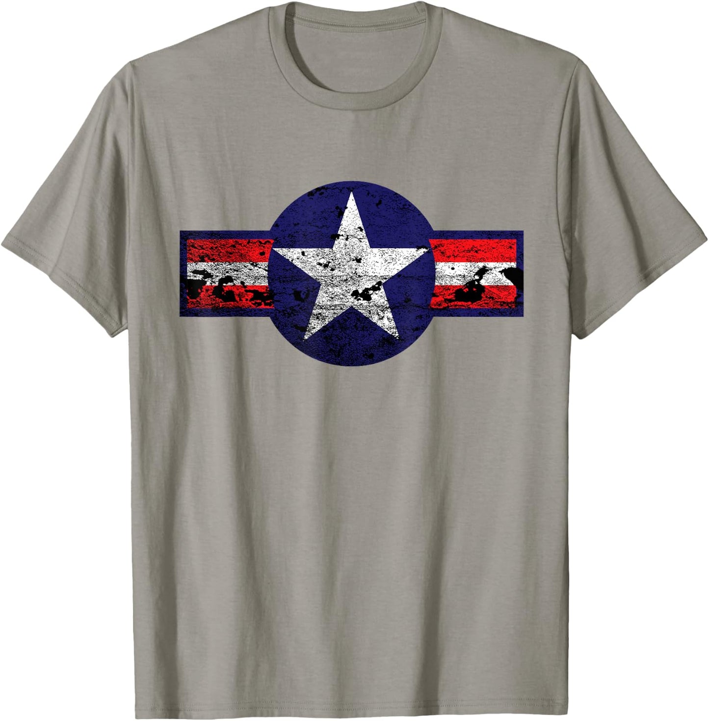 Vintage WW2 Aircraft Battle Star Aviator T-Shirt - T-Shirt | Sand